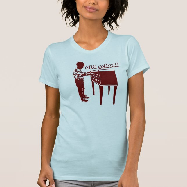 Old school t shirt (Framsida)