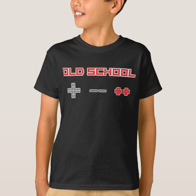 Old school t-shirt (Framsida)