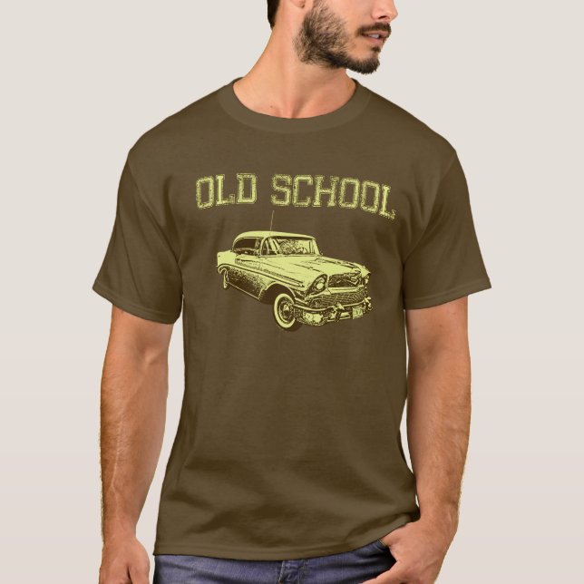 Old school t shirt (Framsida)