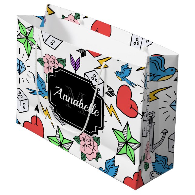 Old school Tattoo (Framsidan Vinklad)