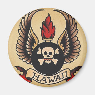 Old school tattoo magnet