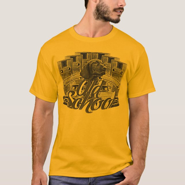 Old school tee (Framsida)