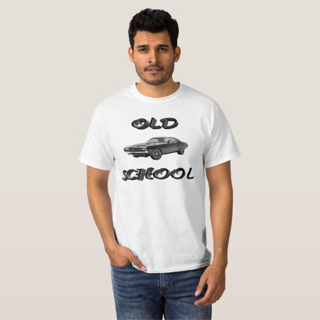 Old school tee (Hel framsida)