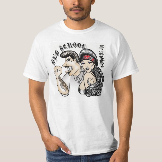 OLD SCHOOL TEE SHIRT (Framsida)