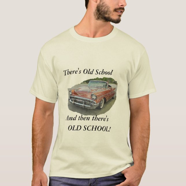 Old school tee shirt (Framsida)