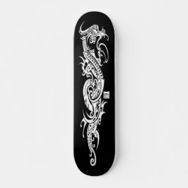 Old school Tribal Dragon XIII Deck Mini Skateboard Bräda 18,5 Cm