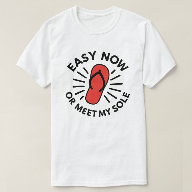 Old School Warning Humor T Shirt (Design framsida)