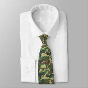 Old school Woodland Camo Tie Slips