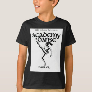 Old schoolakademi av dansmötet t shirt