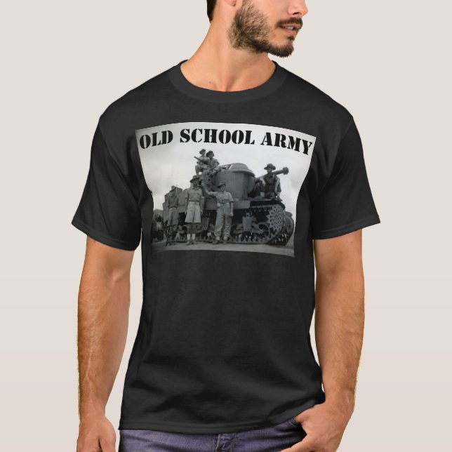 Old schoolarmé t shirt (Framsida)