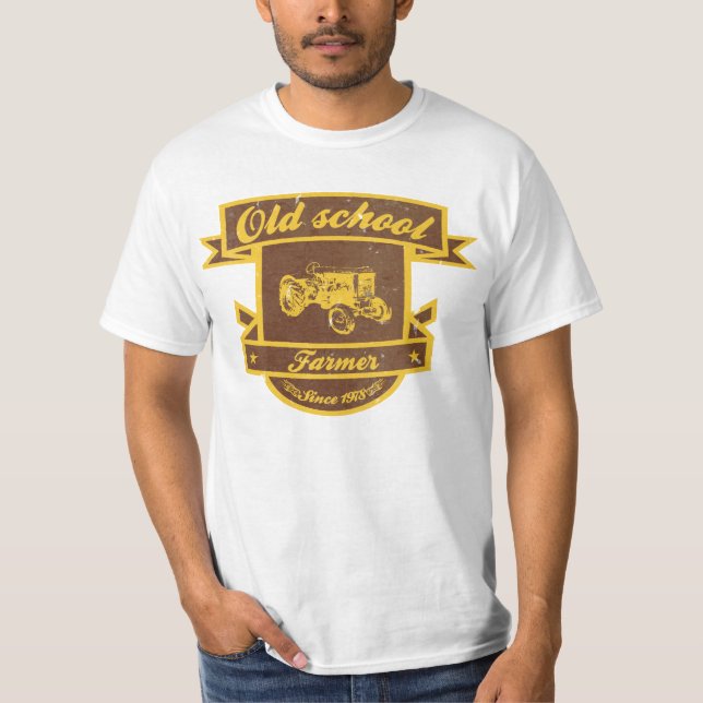 Old schoolbonde tee shirt (Framsida)
