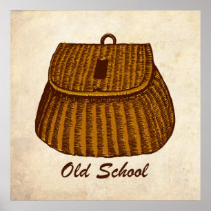 Old schoolfiskeCreel Poster