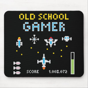 Old schoolGamer - Stellarship - Mousepad Musmatta