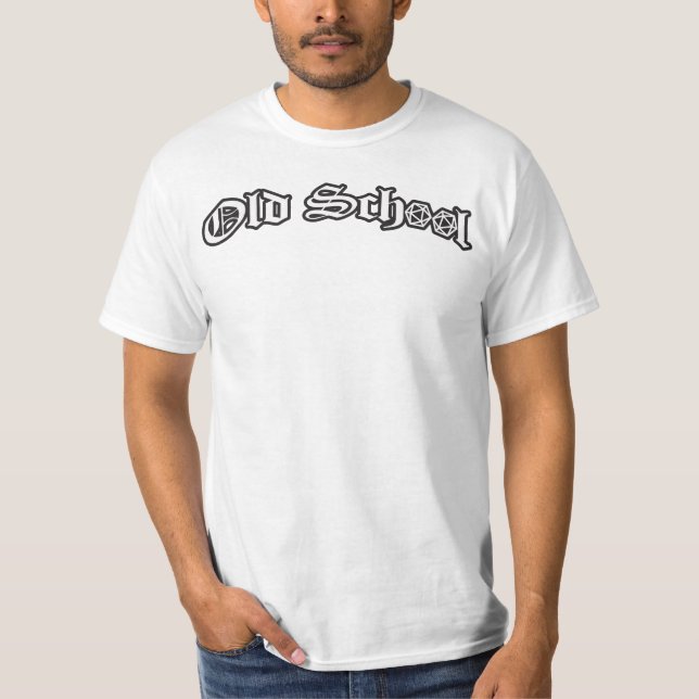 Old schoolGamerskjorta Tee Shirt (Framsida)