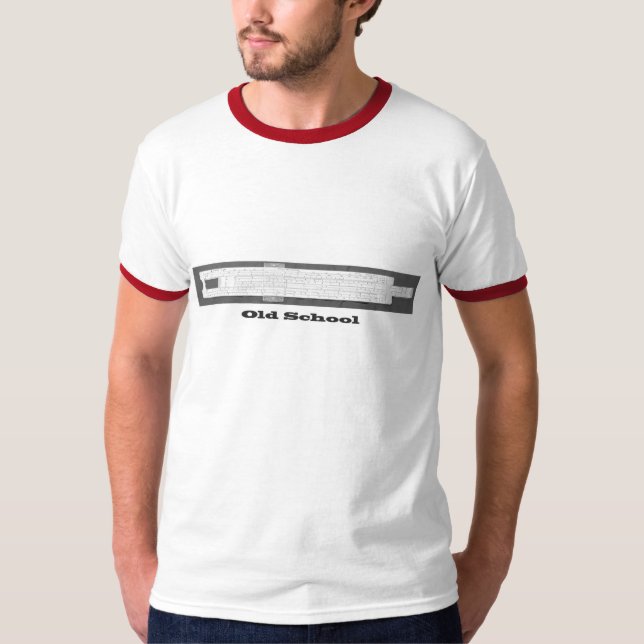 Old schoolglidbanan härskar t-shirt (Framsida)