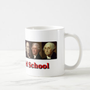 Old schoolkaffekopp kaffemugg