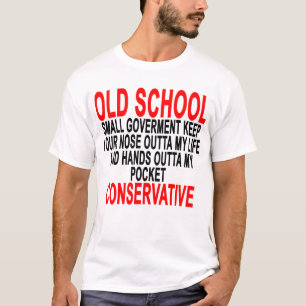 Old schoolkonservativ T-Shirt.png T-shirt