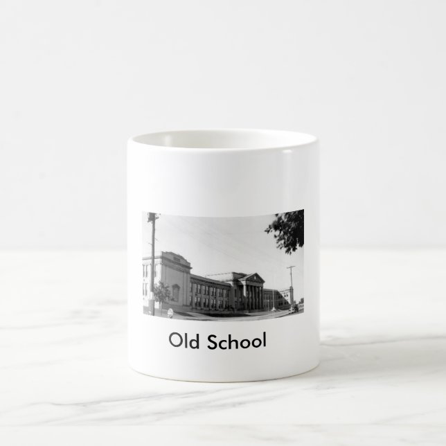Old schoolmugg kaffemugg (Center)