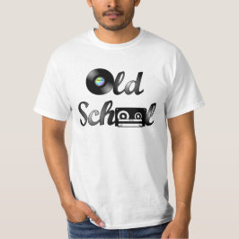Old schoolmusikmassmedia tee