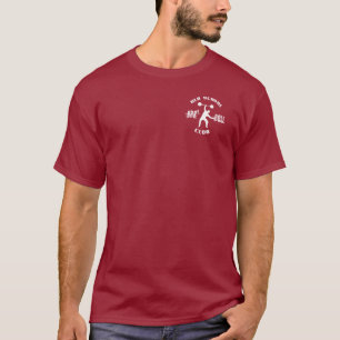 Old schoolskivstångklubb tee shirt