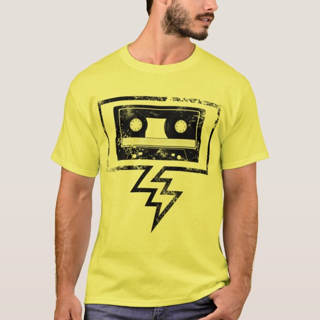 Old schoolsten ut tee shirt (Framsida)