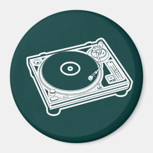 Old schoolvax/Turntable Magnet