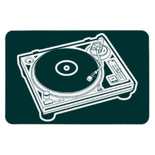 Old schoolvax/Turntable Magnet