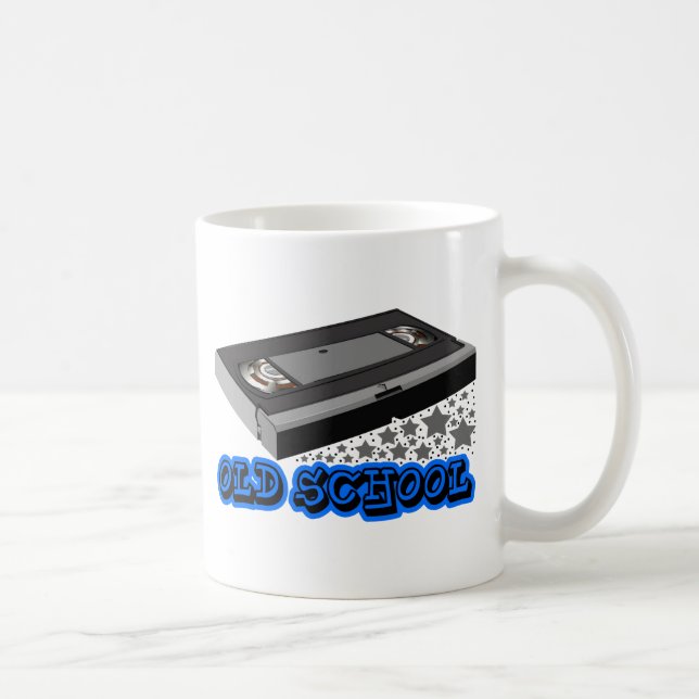 Old schoolvhs kaffemugg (Höger)