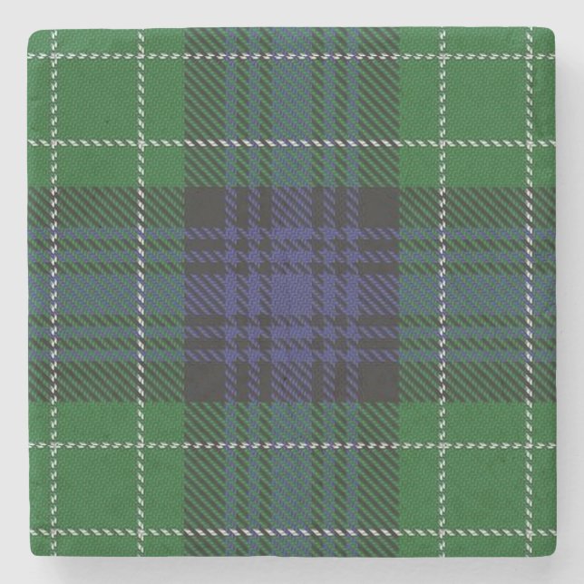 Old Scots Tavern Klan Abercrombie Tartan Stenunderlägg (Framsidan)