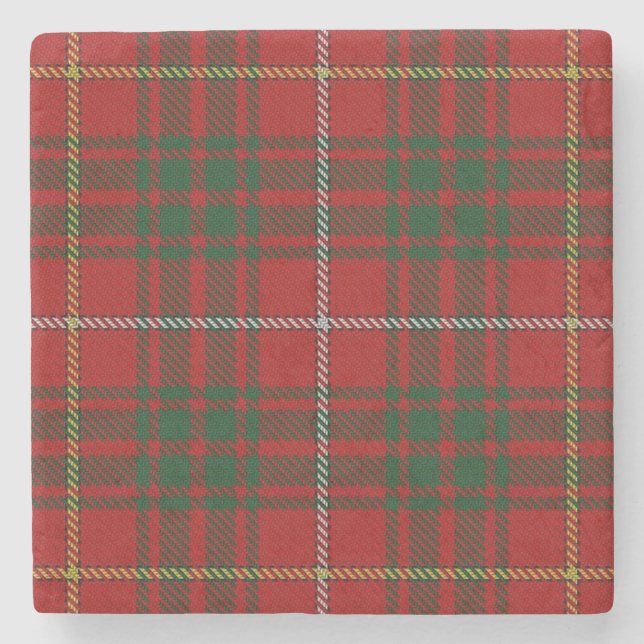 Old Scots Tavern Klan Bruce Tartan Stenunderlägg (Framsidan)