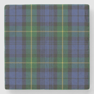 Old Scots Tavern Klan Gordon Tartan Underlägg Sten