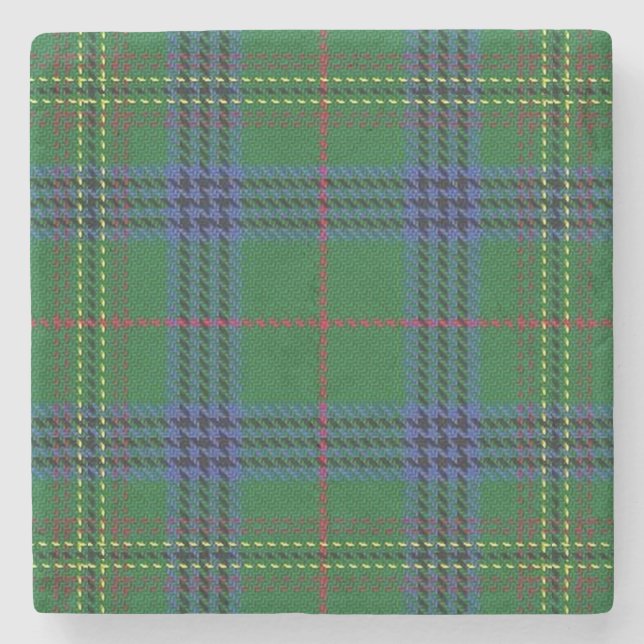 Old Scots Tavern Klan Kennedy Tartan Underlägg Sten (Framsidan)