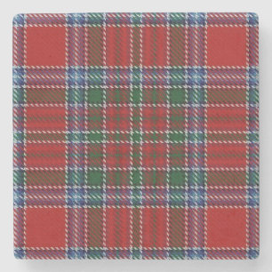 Old Scots Tavern Klan MacBean MacBain Tartan Stenunderlägg
