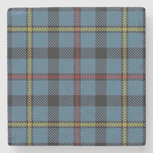 Old Scots Tavern Klan MacCrimmon Tartan Underlägg Sten (Framsidan)