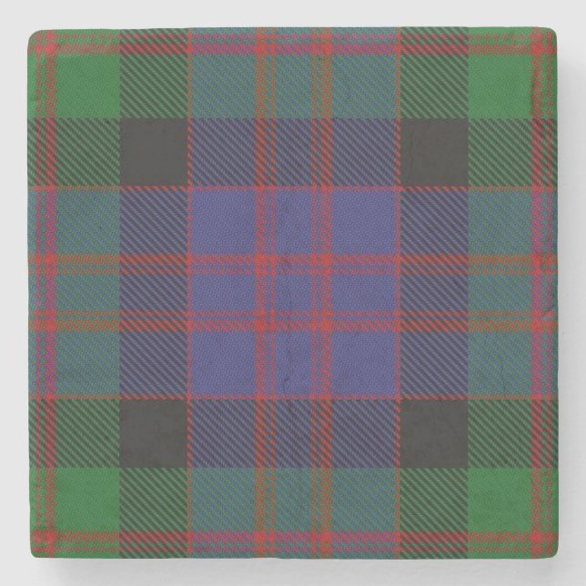 Old Scots Tavern Klan MacDonald Donald Tartan Stenunderlägg (Framsidan)