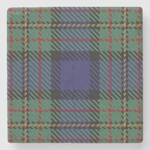 Old Scots Tavern Klan MacLaren Tartan Underlägg Sten