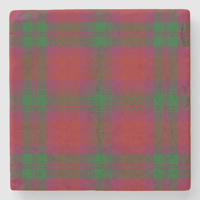 Old Scots Tavern Klan MacNab Tartan Stenunderlägg (Framsidan)