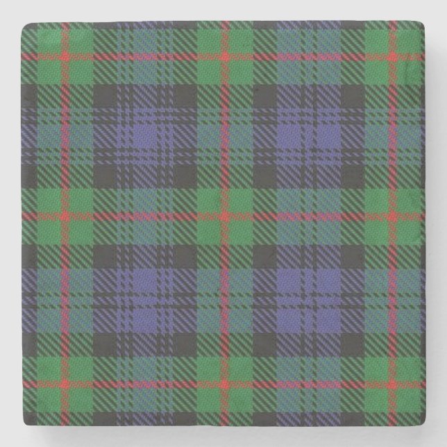 Old Scots Tavern Klan Murray Tartan Underlägg Sten (Framsidan)