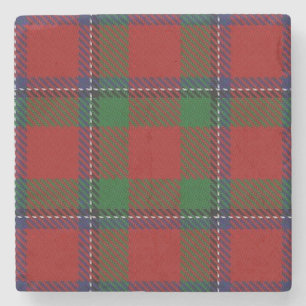 Old Scots Tavern Klan Sinclair Tartan Underlägg Sten
