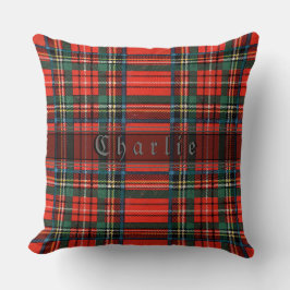 Old Scottish Tartan Kudde