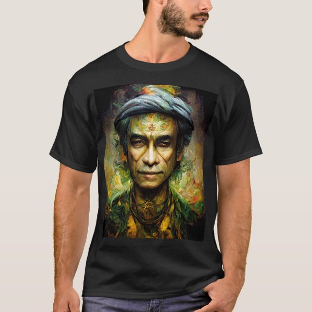 Old Shaman T Shirt (Framsida)