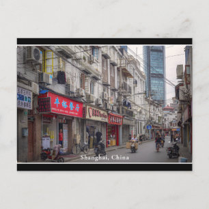 © Old Shanghai, China Vykort