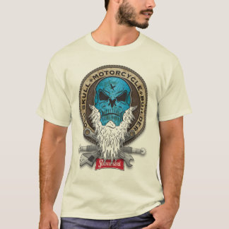 OLD SKULL MOTORCYCLE BUILDER I TEE SHIRT