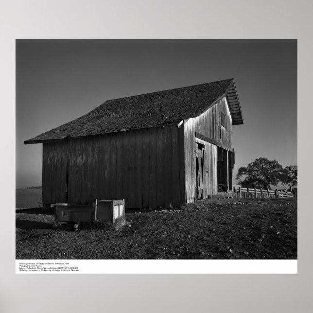 Old Slaughterhouse, UC Santa Cruz, 1963 Poster (Framsidan)