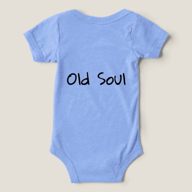 Old Soul T Shirt (Design Baksida)