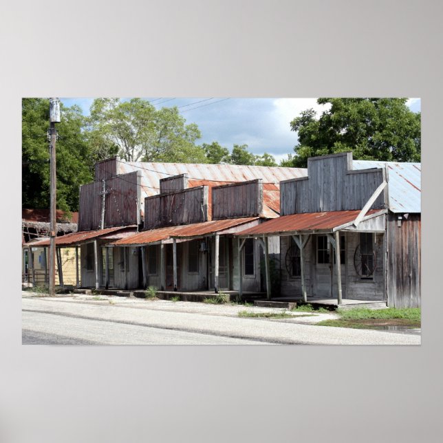 Old South Texas Weesatche Poster (Framsidan)