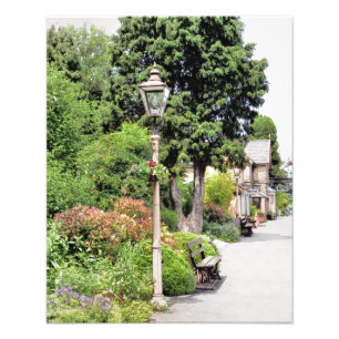 OLD TÅG STATION FOTOTRYCK