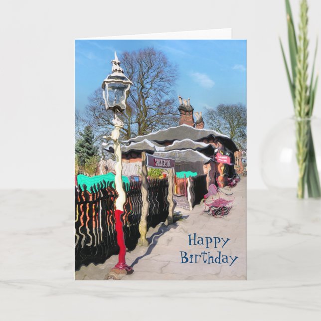 OLD TÅG STATION KORT (Framsida)