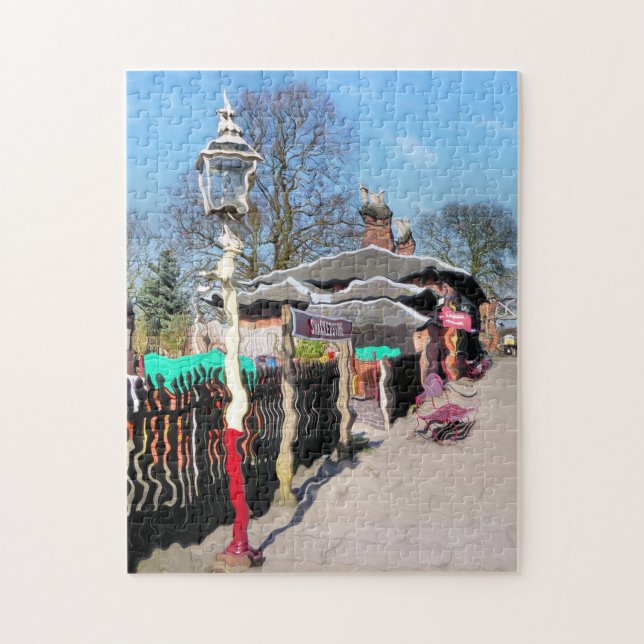 OLD TÅG STATION PUSSEL (Vertikal)