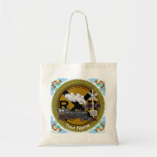 Old Tåg Tote Bag Tygkasse
